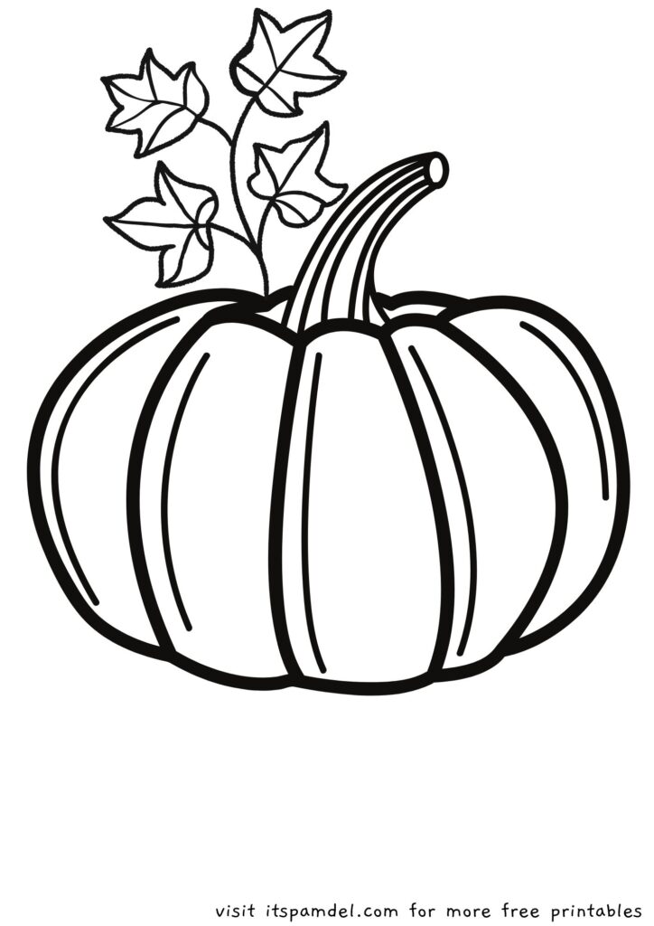 Free Printable: Fall Coloring Pages for Kids | It's Pam Del