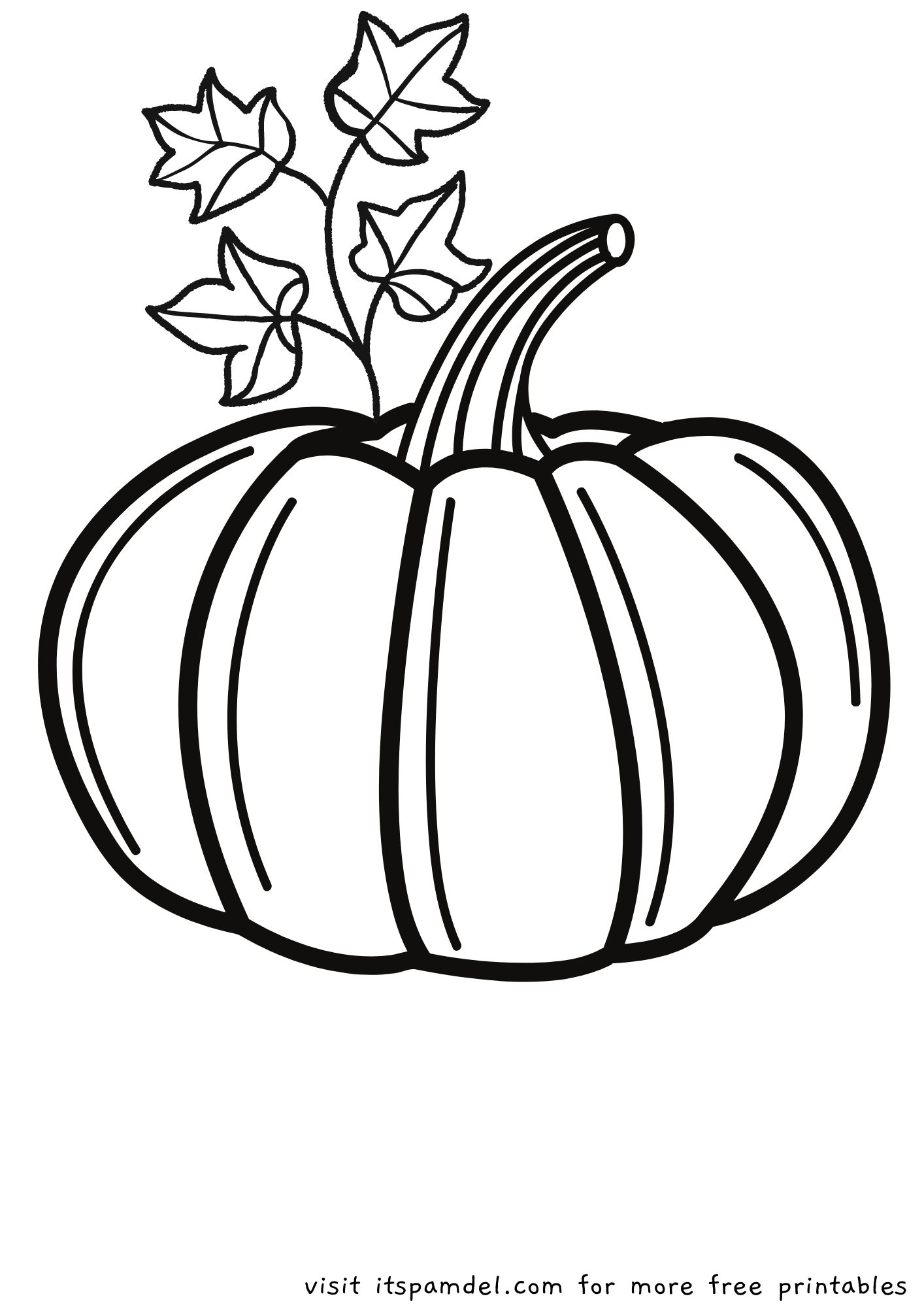 Free Printable: Fall Coloring Pages for Kids It s Pam Del