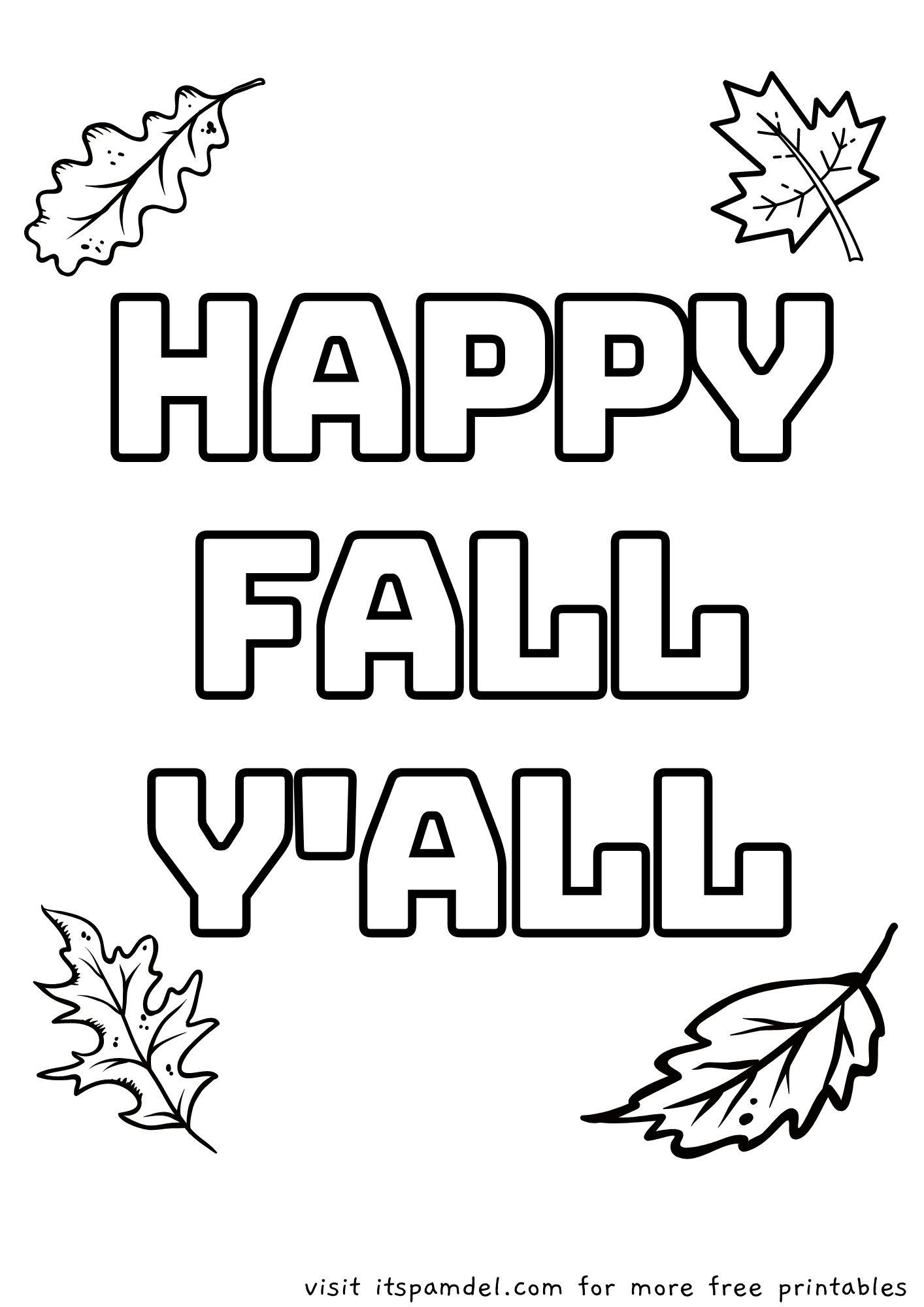 Free Printable Fall Coloring Pages For Kids It s Pam Del