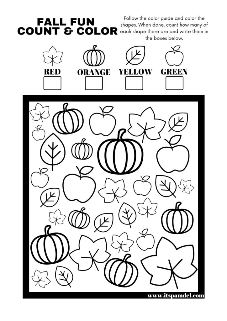 fall-counting-worksheets