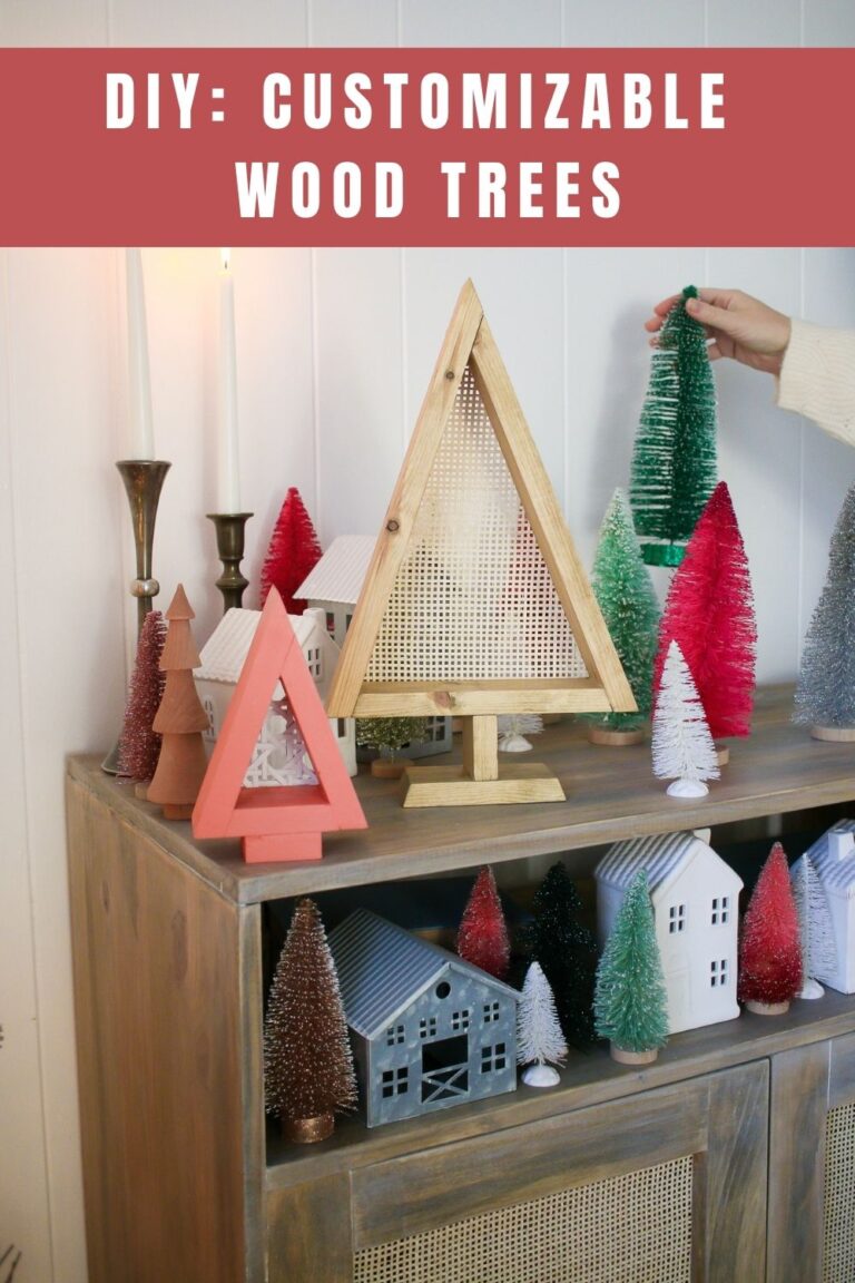 DIY Simple Wood Christmas Tree