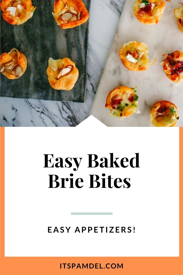 Easy Baked Brie Bites Recipe | It's Pam Del
