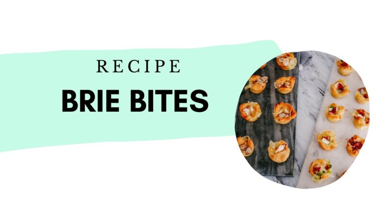 Easy Baked Brie Bites Recipe