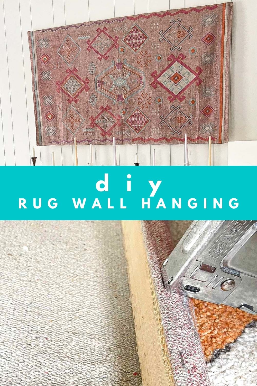 How to Hang a rug on a wall
